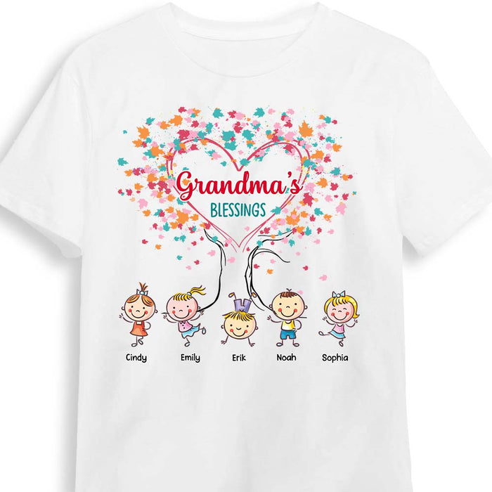 Personalized Gift For Grandma Blessings Shirt - Hoodie - Sweatshirt 32536 1
