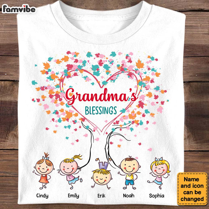 Personalized Gift For Grandma Blessings Shirt - Hoodie - Sweatshirt 32536 1