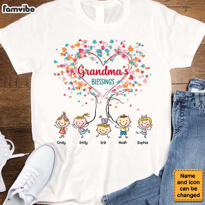 Personalized Gift For Grandma Blessings Shirt - Hoodie - Sweatshirt 32536 1