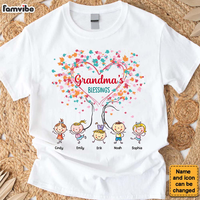 Personalized Gift For Grandma Blessings Shirt - Hoodie - Sweatshirt 32536 1