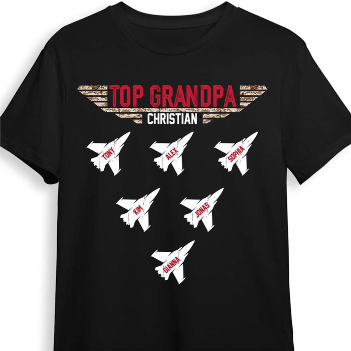 Personalized Gift For Top Grandpa Shirt - Hoodie - Sweatshirt 32537 1