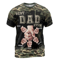 Personalized Gift For Father Best Dad Ever All-over Print T-shirt 32539 thumb 1