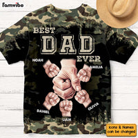 Personalized Gift For Father Best Dad Ever All-over Print T-shirt 32539 thumb 1