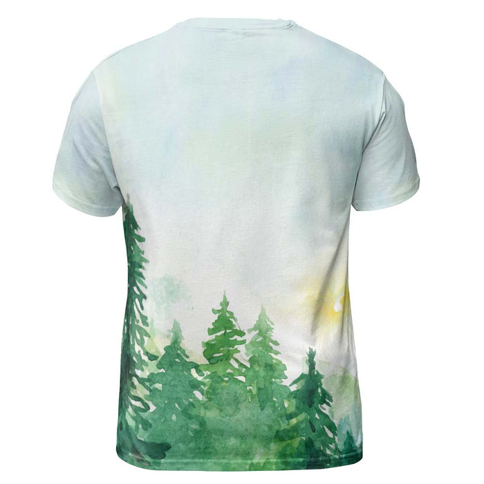Personalized This Papabear Belongs To All-over Print T-shirt 32541 1