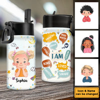 Personalized Gift For Kid God Says You Are Kids Water Bottle 32542 thumb 1