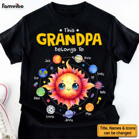 Personalized Gift For Grandpa Belongs To Planet Space Shirt - Hoodie - Sweatshirt 32546 thumb 1