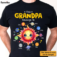 Personalized Gift For Grandpa Belongs To Planet Space Shirt - Hoodie - Sweatshirt 32546 thumb 1