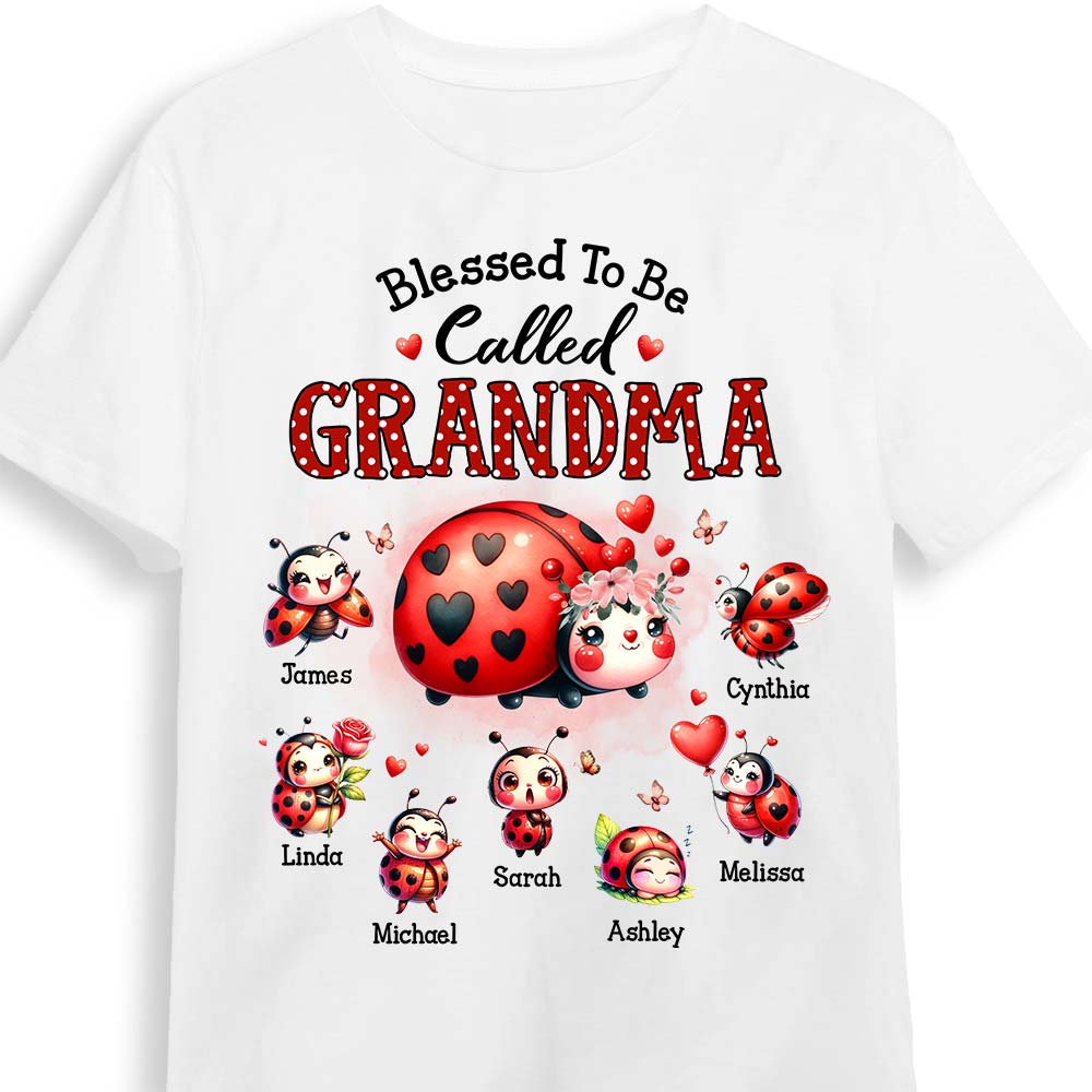 Personalized Gift For Grandma Blessed To Be Called Shirt Hoodie Sweatshirt 32550 Primary Mockup