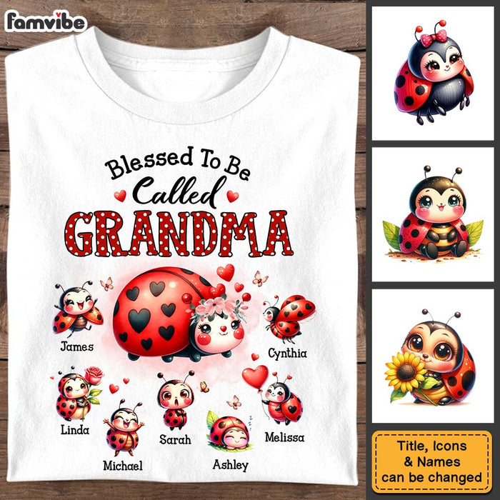 Personalized Gift For Grandma Blessed To Be Called Shirt - Hoodie - Sweatshirt 32550 1