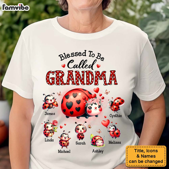 Personalized Gift For Grandma Blessed To Be Called Shirt - Hoodie - Sweatshirt 32550 1