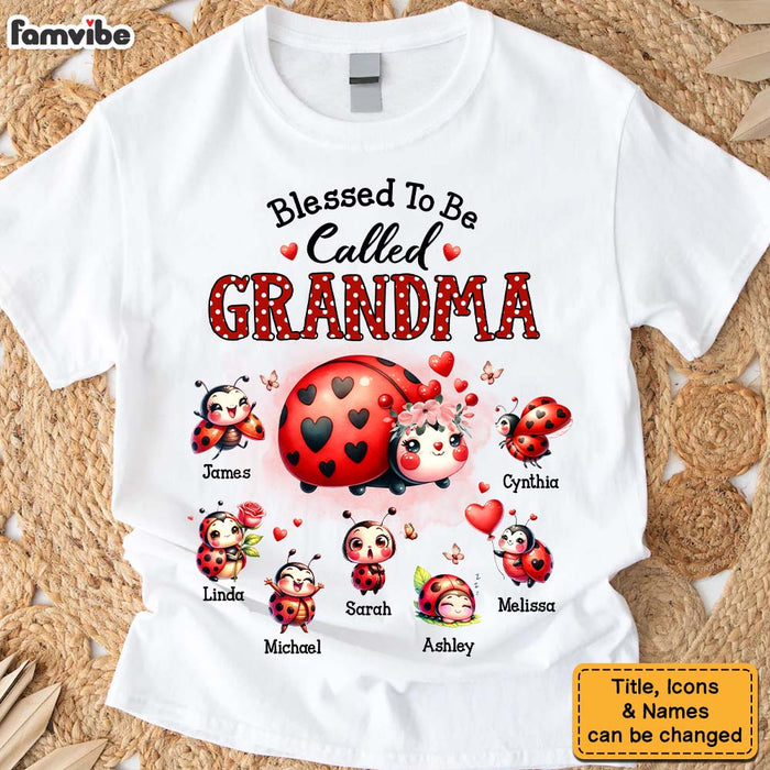 Personalized Gift For Grandma Blessed To Be Called Shirt - Hoodie - Sweatshirt 32550 1