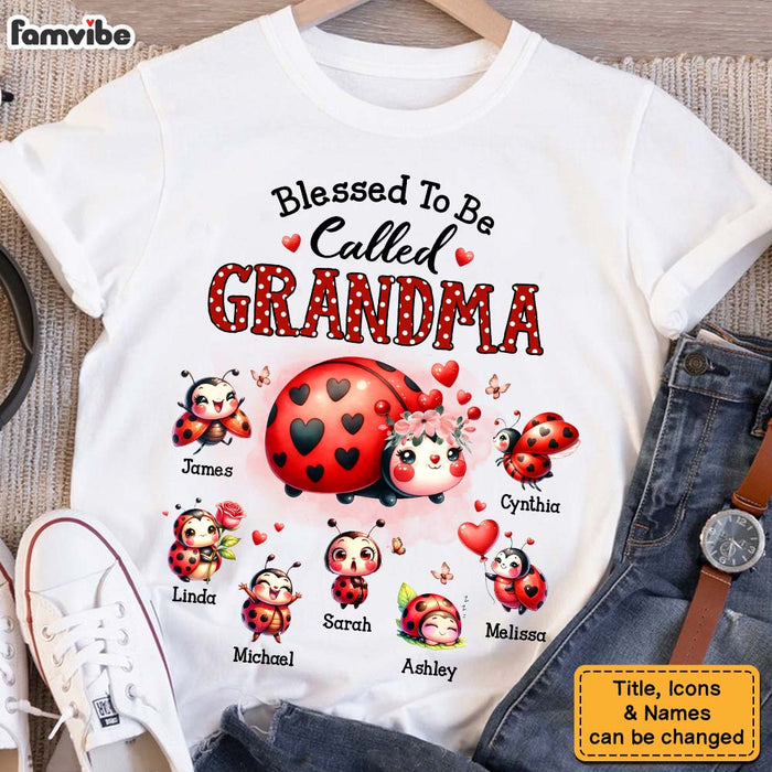 Personalized Gift For Grandma Blessed To Be Called Shirt - Hoodie - Sweatshirt 32550 1