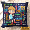 Gift For Grandson I Am Kind Word Art Pillow 32554 1