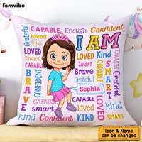 Gift For Grandson I Am Kind Word Art Pillow 32554 thumb 1