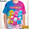 Personalized Gift For Mom Grandma Bear Colorful All-over Print T-shirt 32562 1