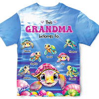 Personalized Gift For Grandma This Grandma Belongs To All-over Print T-shirt 32563 thumb 1