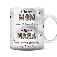 Personalized Gift First Mom Now Grandma 3D Inflated Print Mug 32564 thumb 1