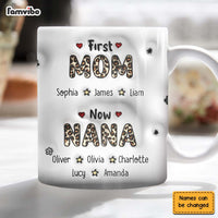 Personalized Gift First Mom Now Grandma 3D Inflated Print Mug 32564 thumb 1