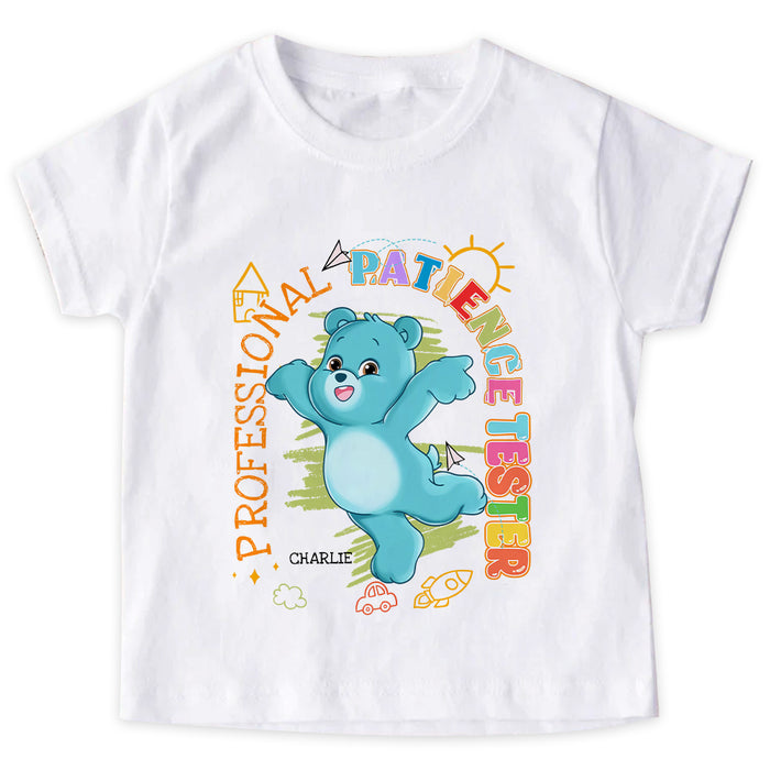 Personalized Gift For Grandson Professional Patience Tester Kid T Shirt - Kid Hoodie - Kid Sweatshirt 32566 1