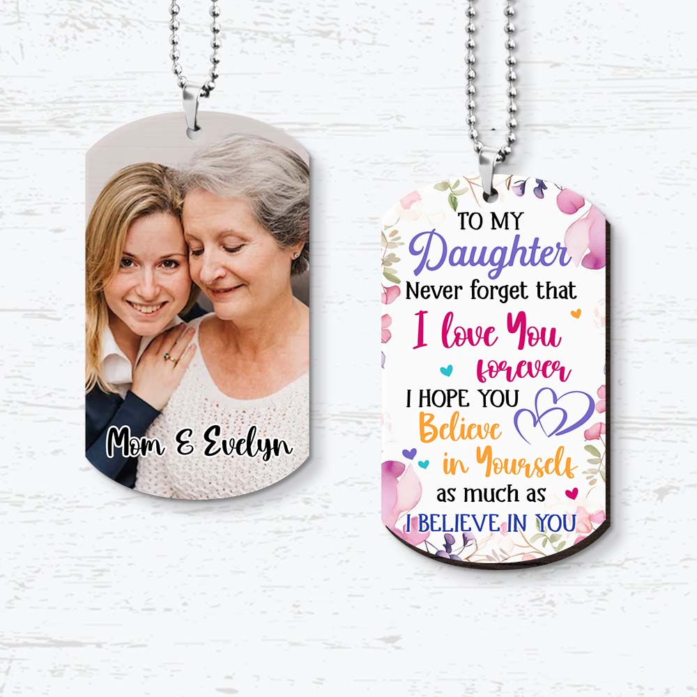 Personalized Gift For Daughter I Love You Forever Ornament 32573 Primary Mockup