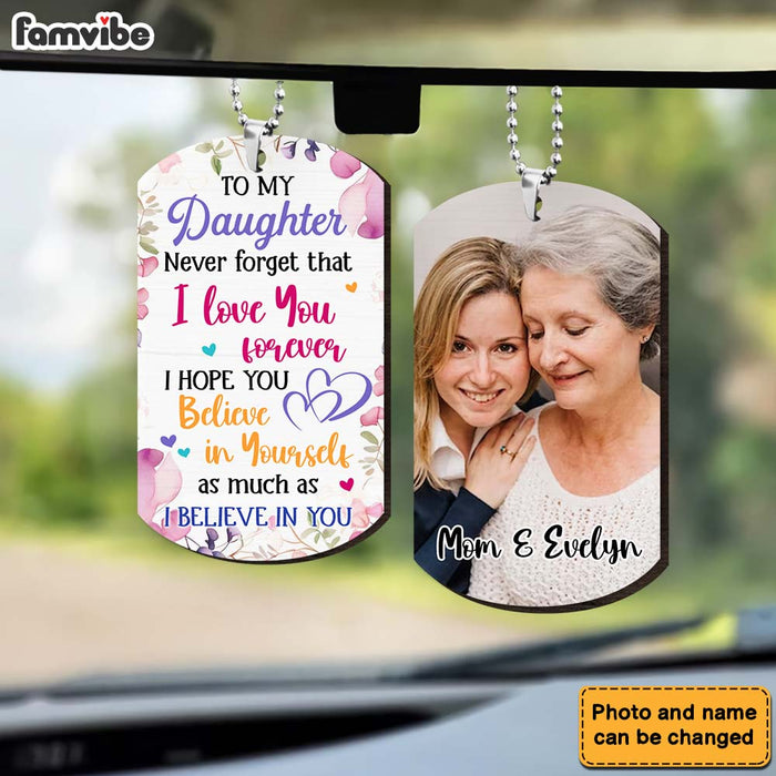 Personalized Gift For Daughter I Love You Forever Ornament 32573 1