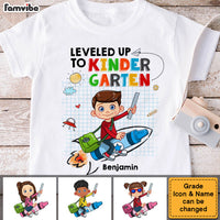 Personalized Gift For Grandson Leveled Up To Kid T Shirt - Kid Hoodie - Kid Sweatshirt 32578 thumb 1