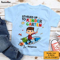 Personalized Gift For Grandson Leveled Up To Kid T Shirt - Kid Hoodie - Kid Sweatshirt 32578 thumb 1