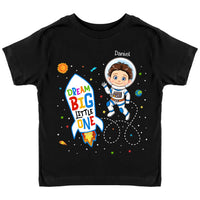Personalized Gift For Grandson Dream Big Little One Kid T Shirt - Kid Hoodie - Kid Sweatshirt 32579 thumb 1