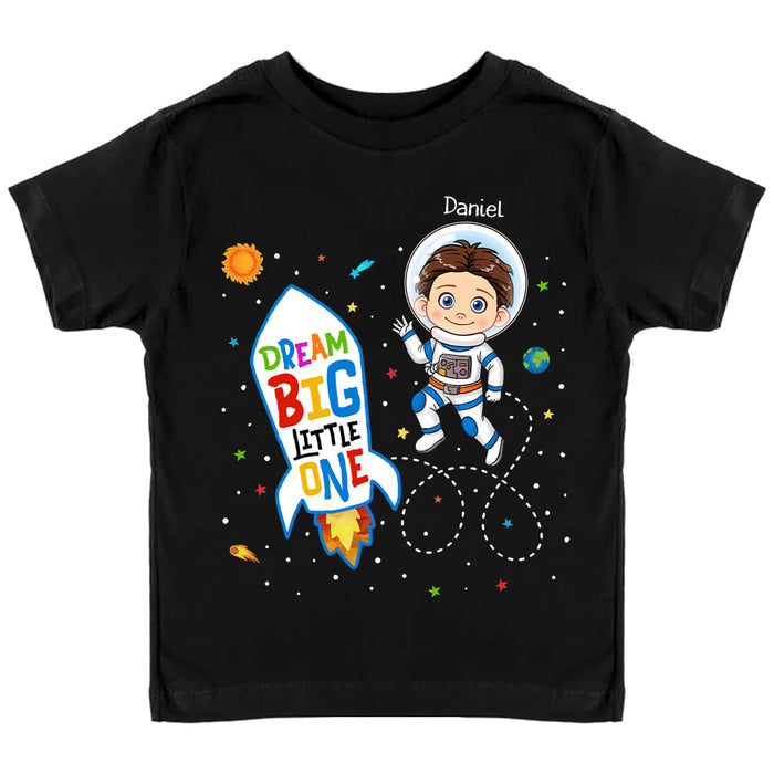 Personalized Gift For Grandson Dream Big Little One Kid T Shirt - Kid Hoodie - Kid Sweatshirt 32579 1