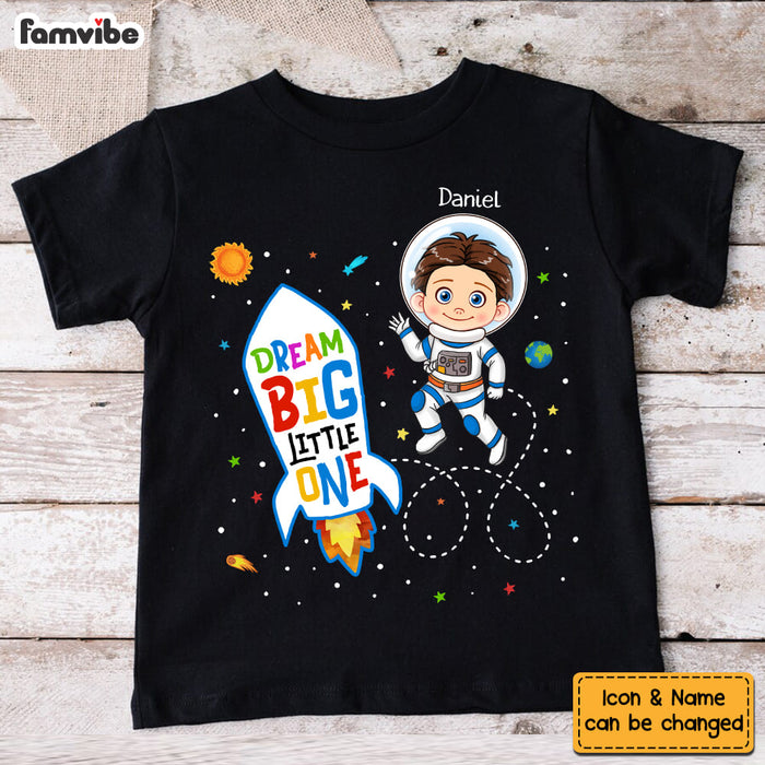 Personalized Gift For Grandson Dream Big Little One Kid T Shirt - Kid Hoodie - Kid Sweatshirt 32579 1