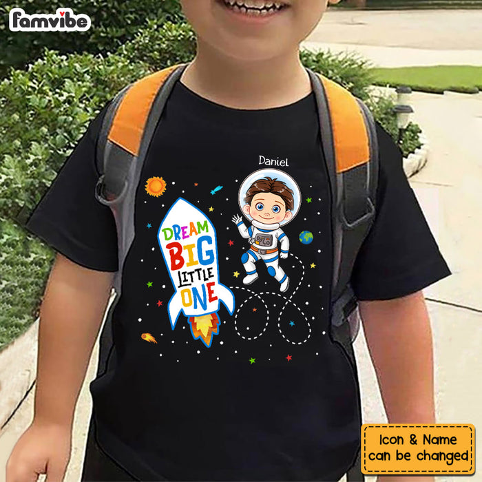 Personalized Gift For Grandson Dream Big Little One Kid T Shirt - Kid Hoodie - Kid Sweatshirt 32579 1