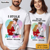 Personalized Gift For Couple Stole Her Heart Shirt - Hoodie - Sweatshirt 32582 1