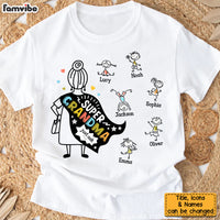 Personalized Gift For Super Grandma Shirt - Hoodie - Sweatshirt 32583 thumb 1