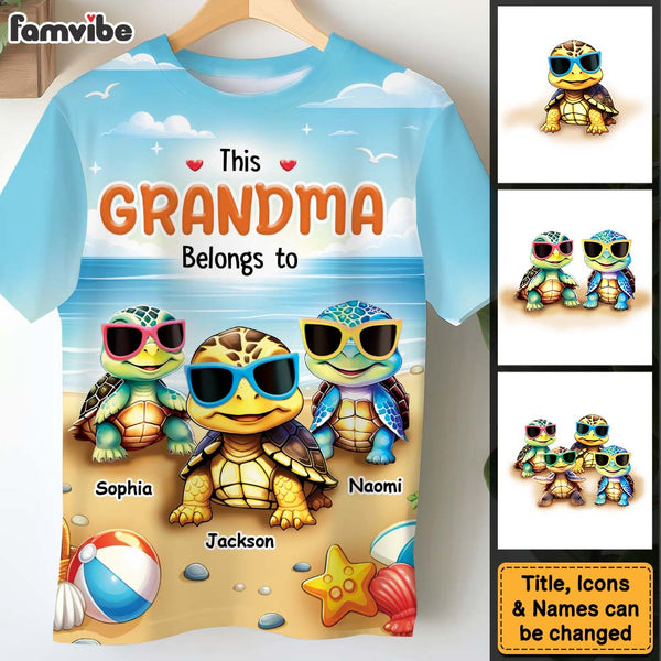 Personalized Gift For Grandma This Grandma Belongs To - Famvibe