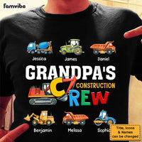 Personalized Gift for Grandpa Construction Crew Shirt - Hoodie - Sweatshirt 32592 thumb 1