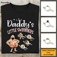 Personalized Gift For Dad Funny Swimmers Shirt - Hoodie - Sweatshirt 32598 thumb 1