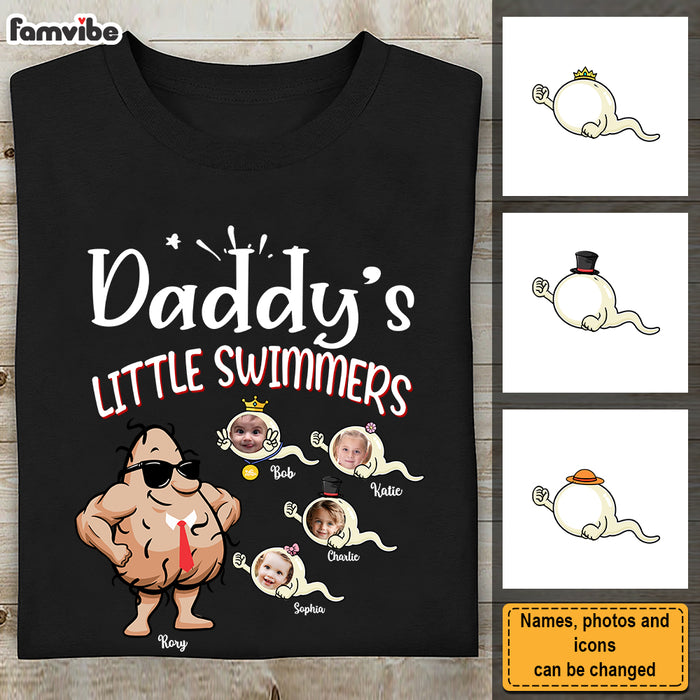 Personalized Gift For Dad Funny Swimmers Shirt - Hoodie - Sweatshirt 32598 1