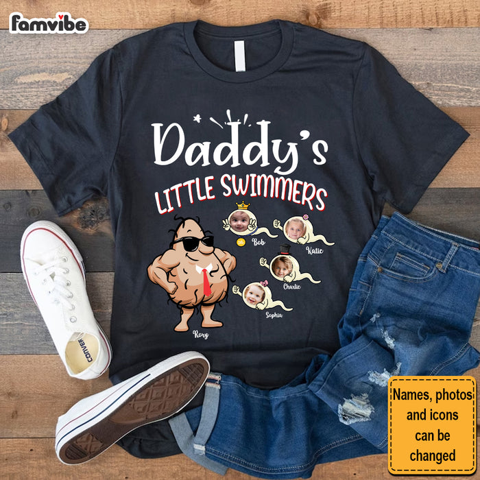 Personalized Gift For Dad Funny Swimmers Shirt - Hoodie - Sweatshirt 32598 1