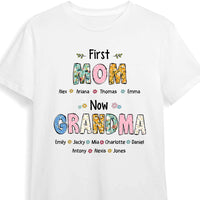 Personalized Gift For First Mom Now Grandma Shirt - Hoodie - Sweatshirt 32607 thumb 1
