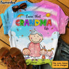 Personalized Gift For Grandma Belongs To All-over Print T-shirt 32611 1