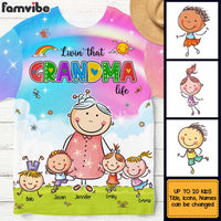 Personalized Gift For Grandma Belongs To All-over Print T-shirt 32611 thumb 1