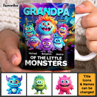 Personalized Gift For Grandpa Of The Little Monsters Mug 32618 thumb 1