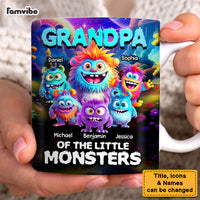 Personalized Gift For Grandpa Of The Little Monsters Mug 32618 thumb 1