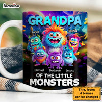 Personalized Gift For Grandpa Of The Little Monsters Mug 32618 thumb 1