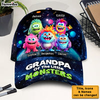 Personalized Gift For Grandpa Of The Little Monsters Cap 32620 thumb 1