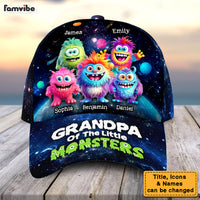 Personalized Gift For Grandpa Of The Little Monsters Cap 32620 thumb 1