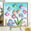 Personalized Gift For Grandma Love 2 Layered Separate Wooden Plaque 32621 1