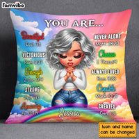 Personalized Gift for Granddaughter Daughter You Are Pillow 32624 thumb 1