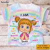 Personalized Gift For Granddaughter I Am Kind All-over Print Kids Shirt 32625 1