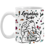 Personalized Gift For Grandma Bear 3d Inflated Print Mug 32627 thumb 1